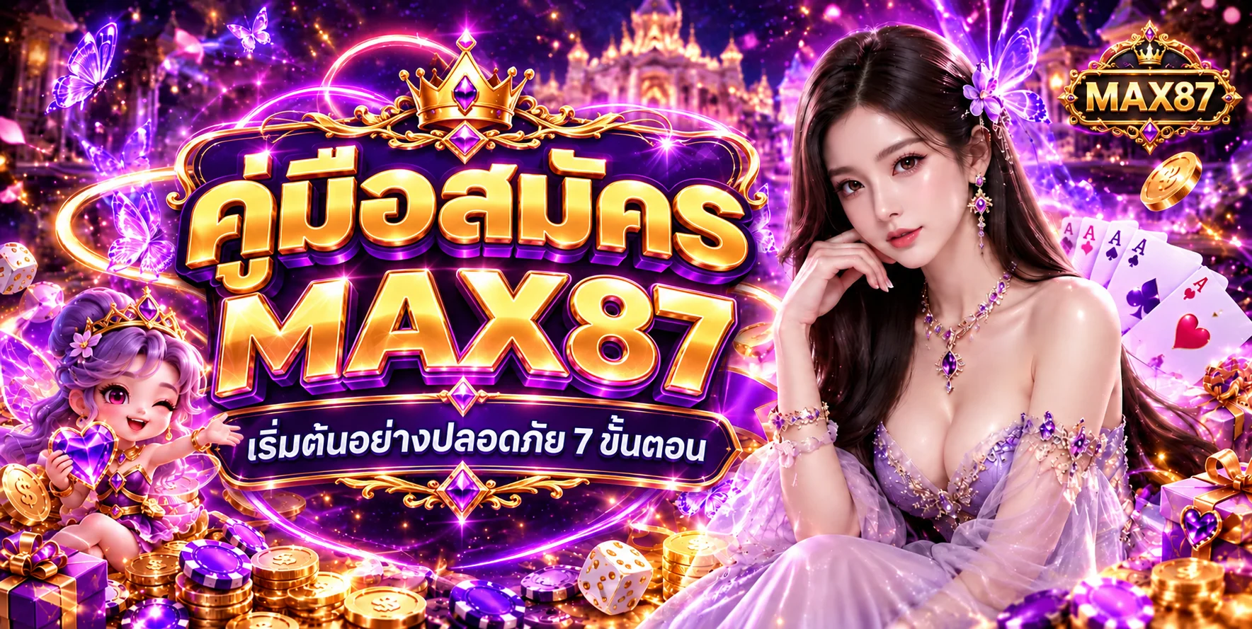 Max87 สมัครสมาชิกอย่างปลอดภัย 7 ขั้นตอน